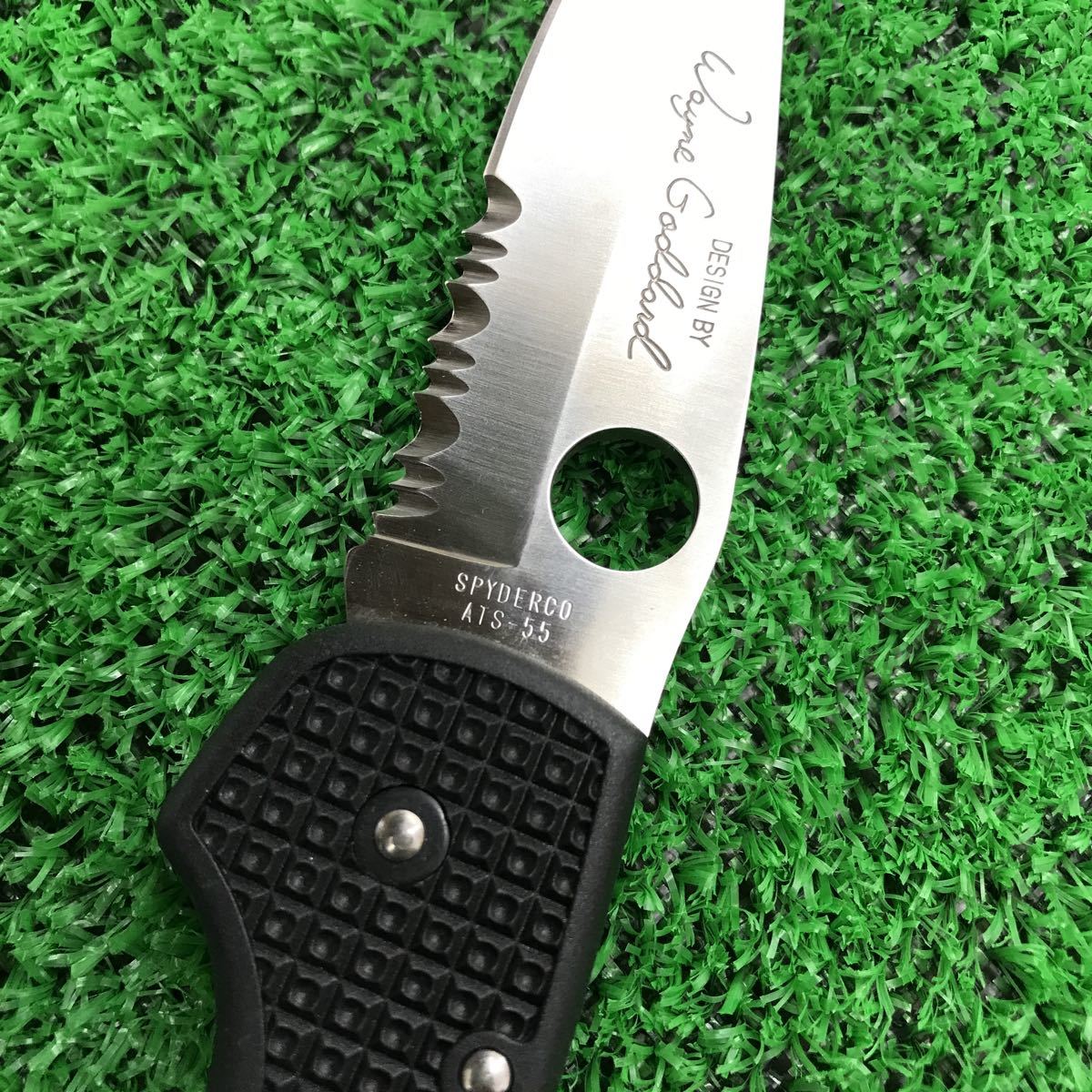 サ)【展示品】SEKI Spyderco スパイダルコ フォールディングナイフ 