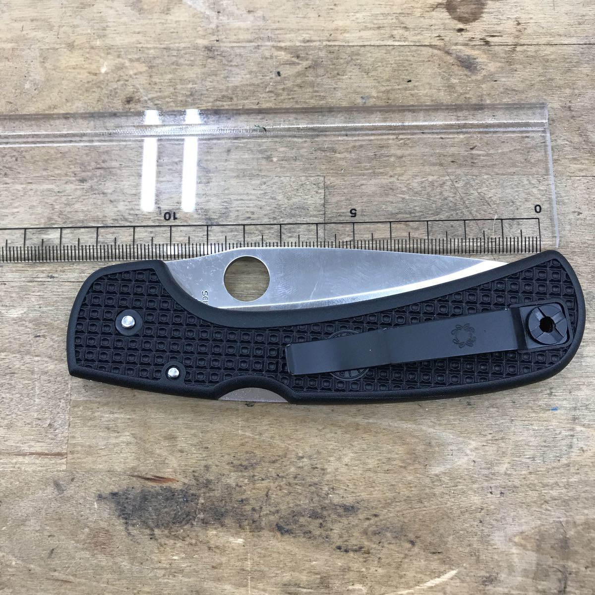 サ)【展示品】SEKI Spyderco スパイダルコ フォールディングナイフ 