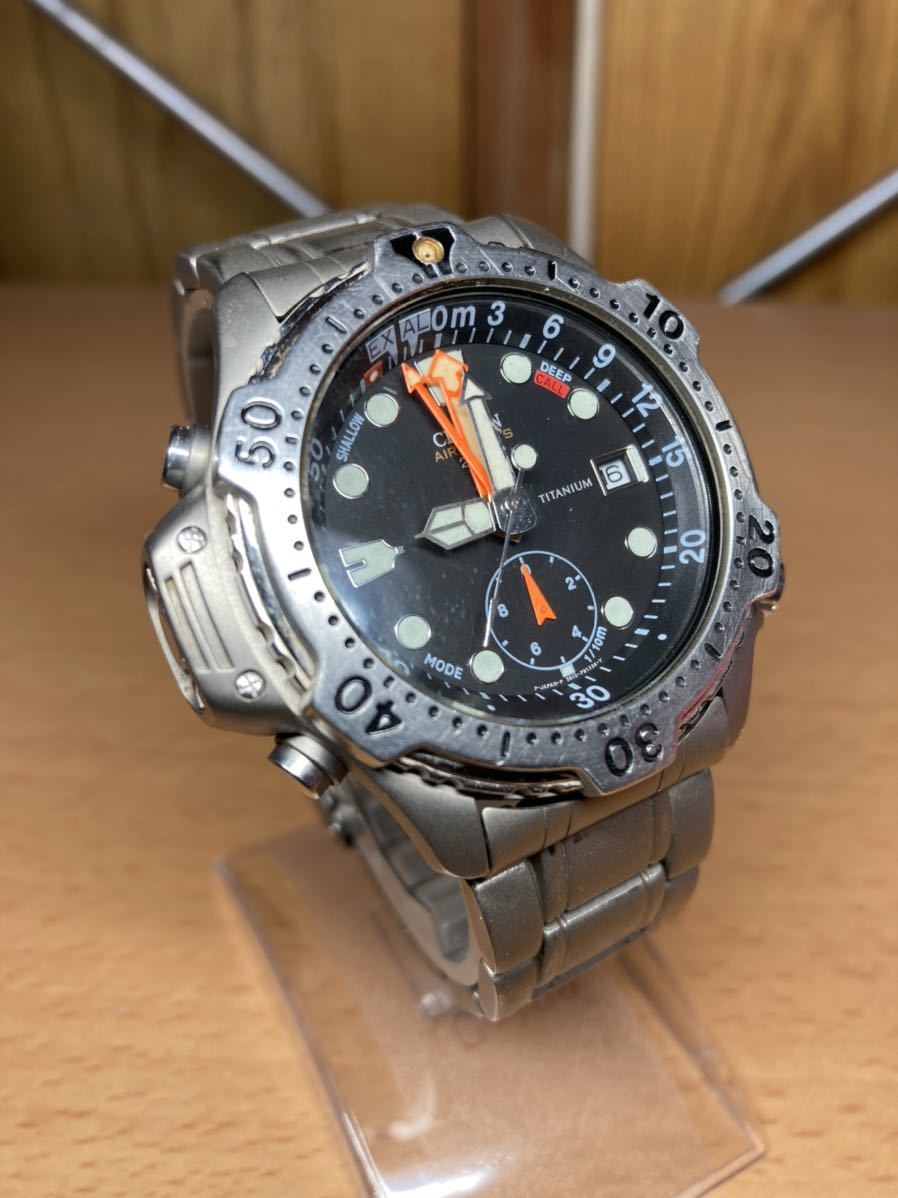 デプスメーター CITIZEN シチズン アクアランド プロマスター Depth 