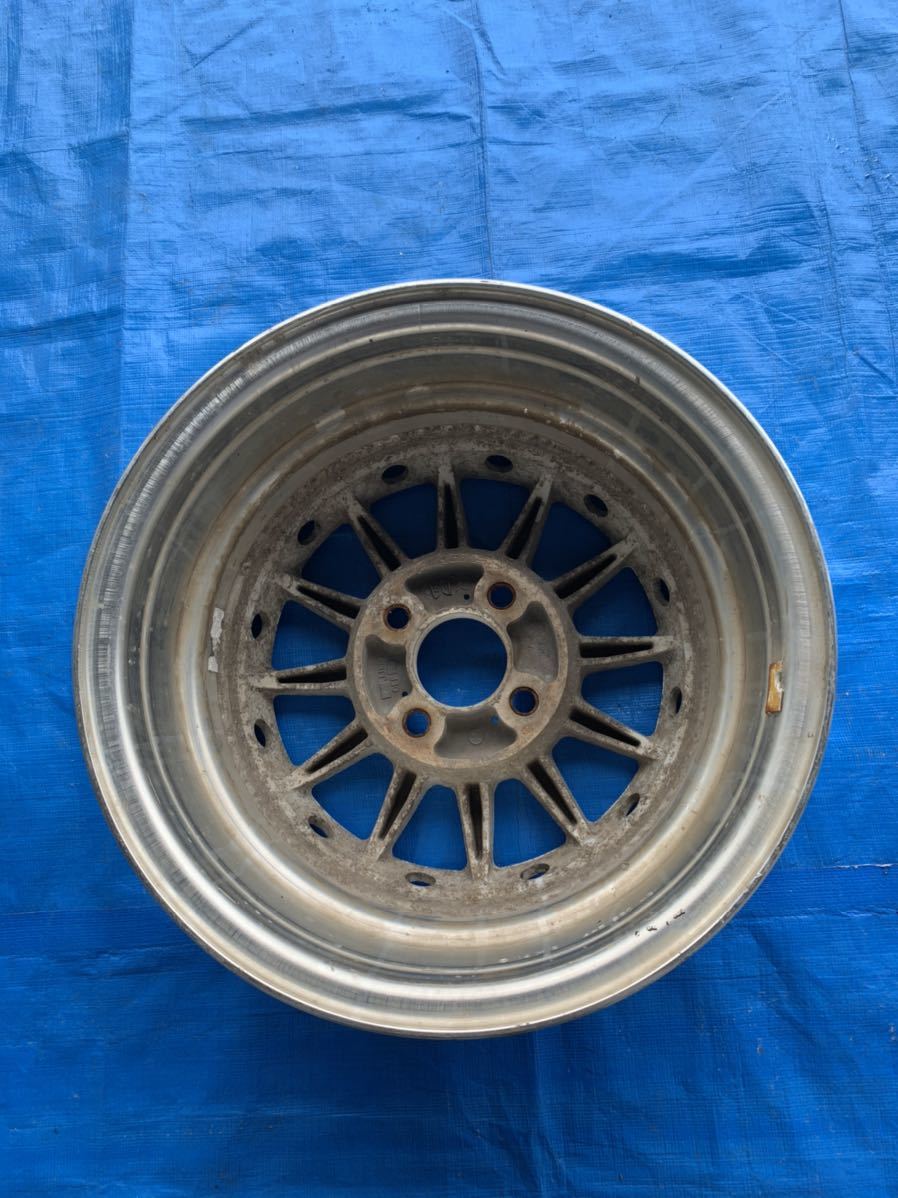 weds SPORT 深リム 14インチ 6J 4穴PCD 100 オフセット39 中古アルミ 