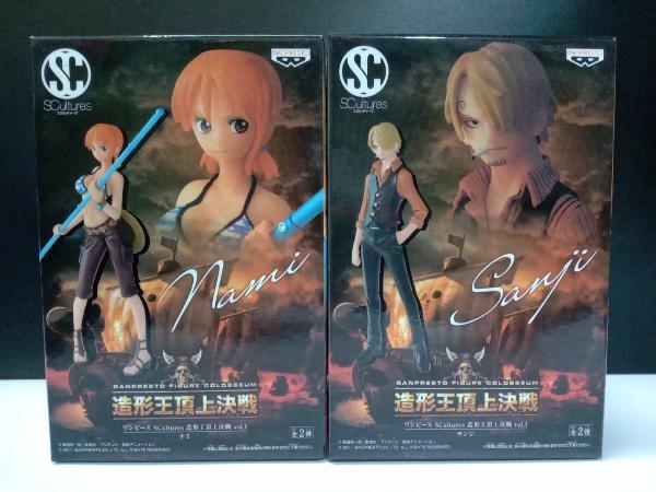 ワンピース SCultures BIG 造形王頂上決戦【vol.1~vol.7 計12種セット