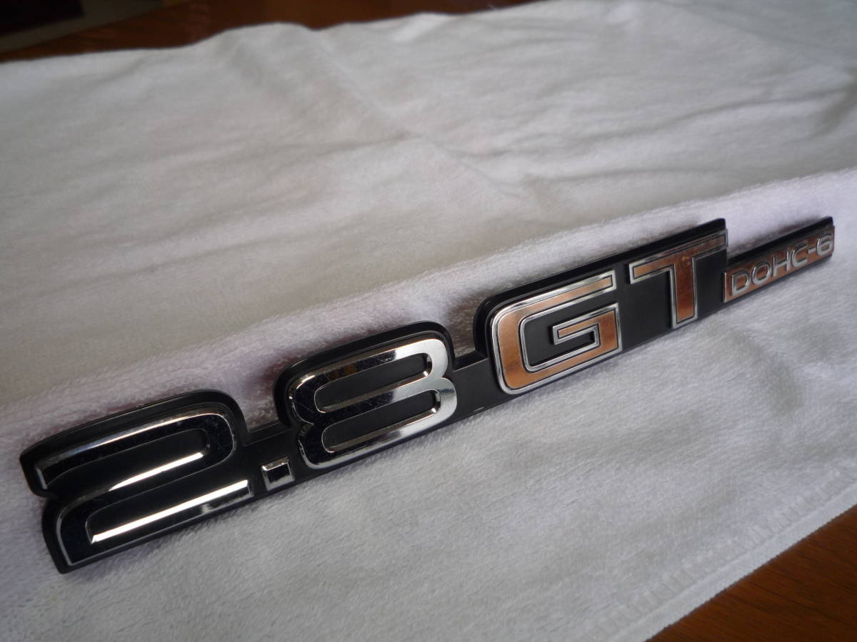 【中古】トヨタ ソアラ(GZ10系)リヤエンブレム 2.8GT DOHC-6(トヨタ 
