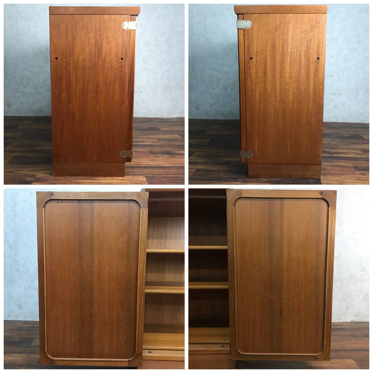 ○PH7/88 日田工芸 北欧モダン チーク材 収納 ビンテージ 引出し  