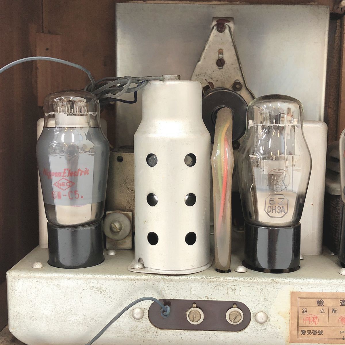 三洋電機 真空管ラジオ SS-101型 サンヨーラジオ アンティーク 昭和