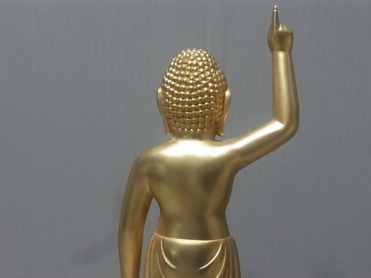 Yahoo!オークション 仏教美術 秀雲在銘 仏像 金彩銅製 仏像① 「牧田