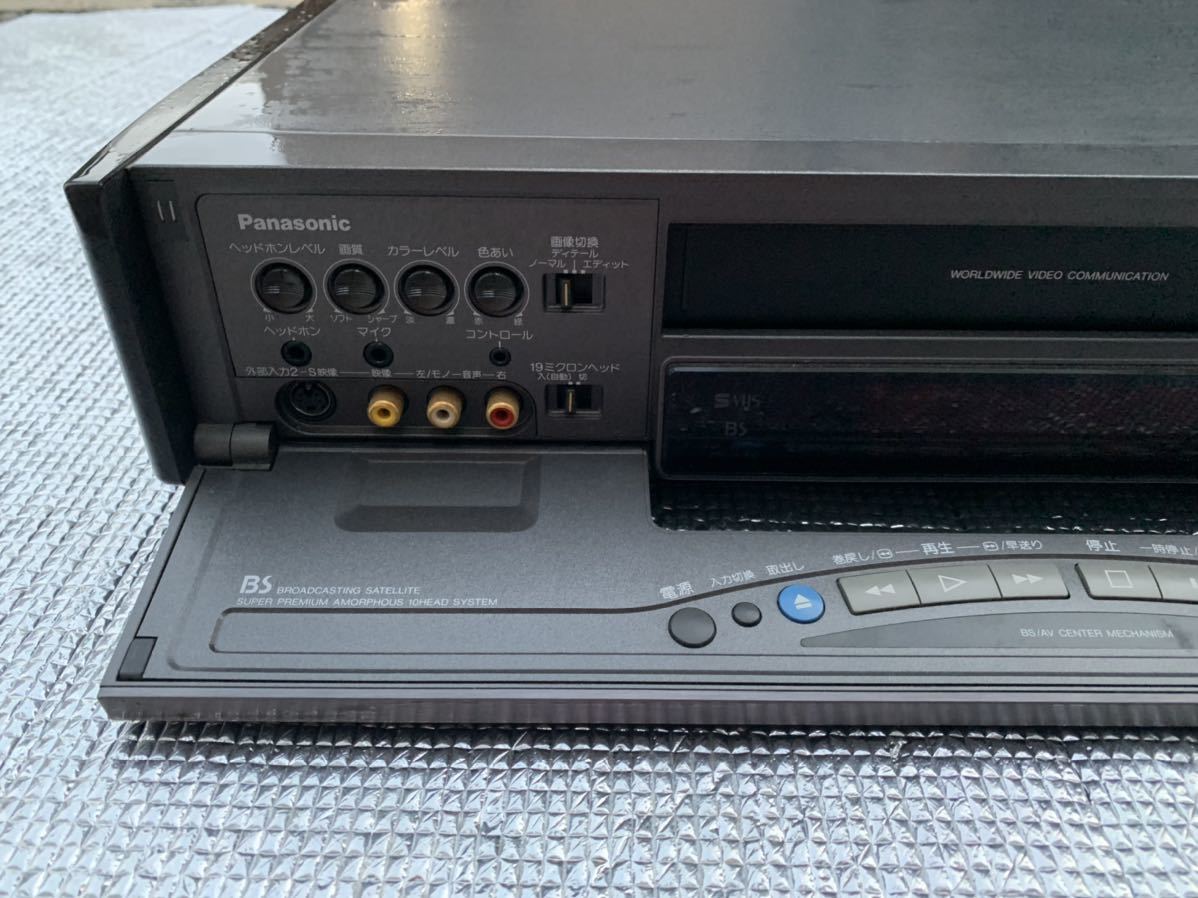 ☆パナソニック Panasonic☆ S-VHSビデオデッキ NV-BX25 ジャンク品(S