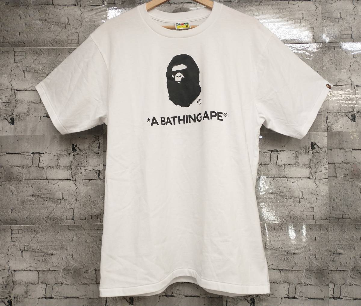 A BATHING APE アベイシングエイプ 半袖Tシャツ サイズXL ホワイト