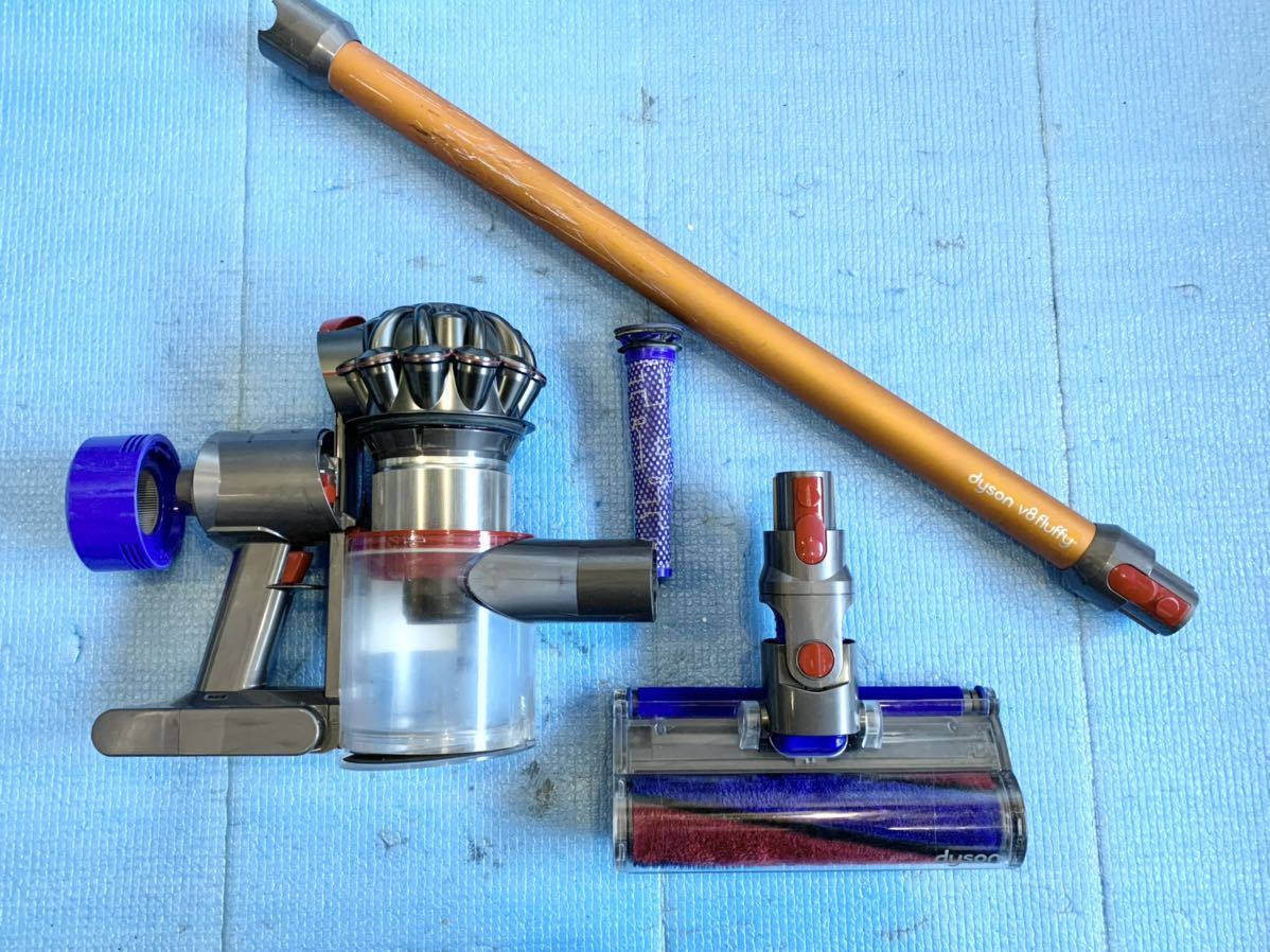 中古品】dyson/ダイソン V8 Fluffy SV10 サイクロン式スティック