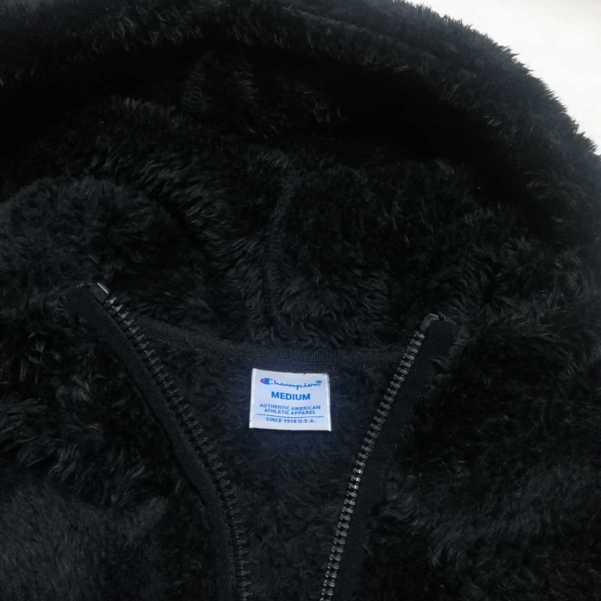 Champion チャンピオン 別注 コラボ シェルパフリース パーカー ナノ 