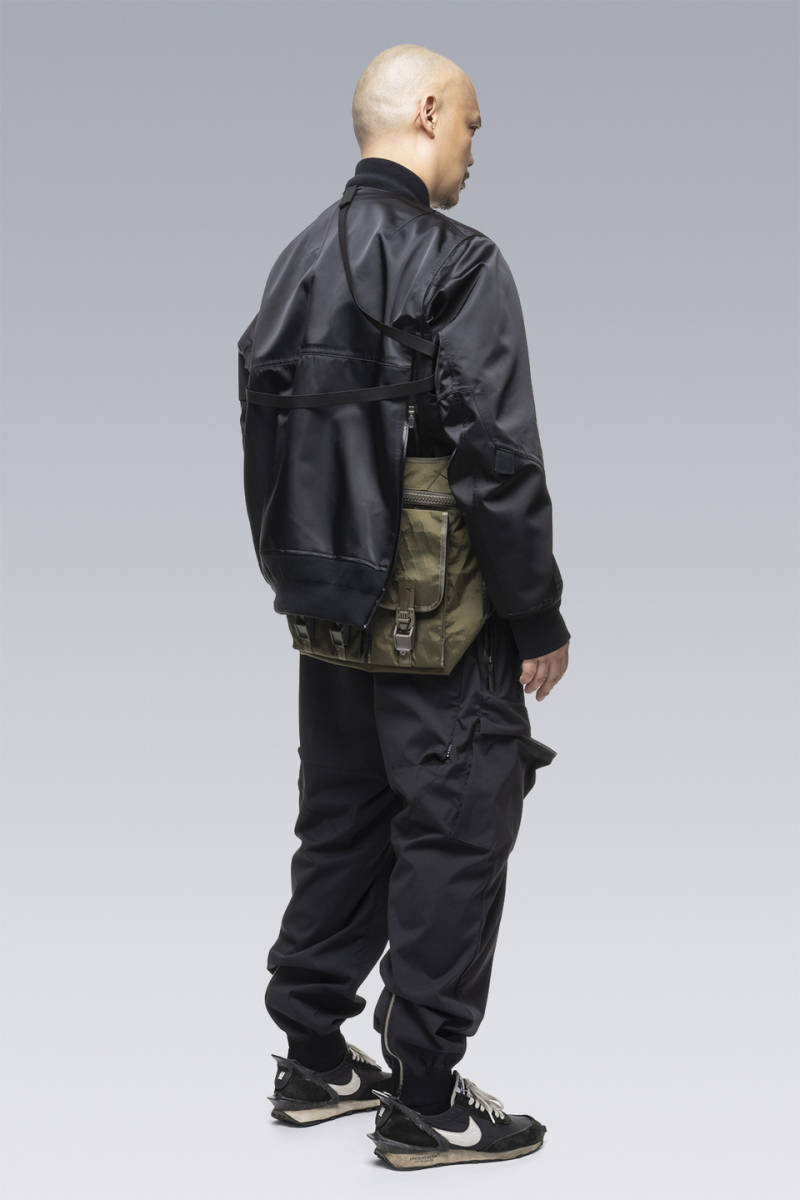 新品 正規 SACAI × ACRONYM BOMBER JACKET BLACK [XLサイズ] サカイ 