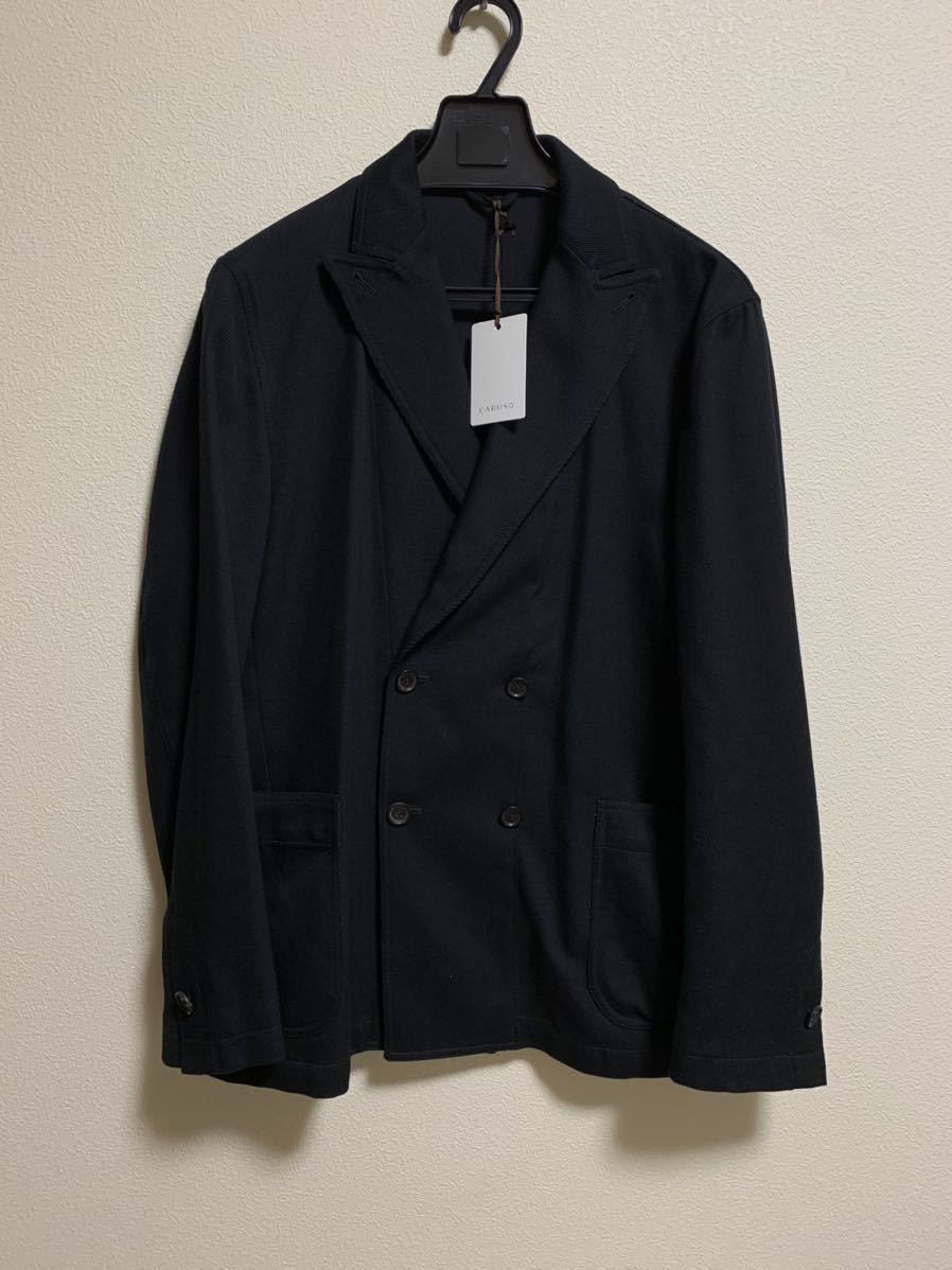 カルーゾ × ISETAN MEN'S ダブル スーツ セットアップ 50 新品 50 CARUSO elba Wスーツ Sartorio LARDINI Belvest ISAIA