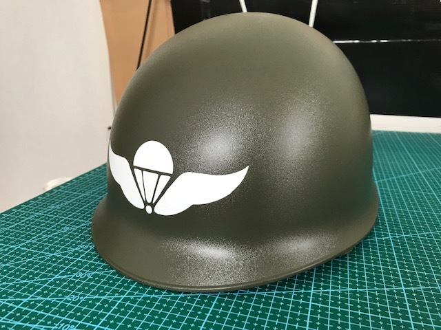 新作】陸上自衛隊 第1空挺団マーク 鉄帽 ライナー 中帽 陸自