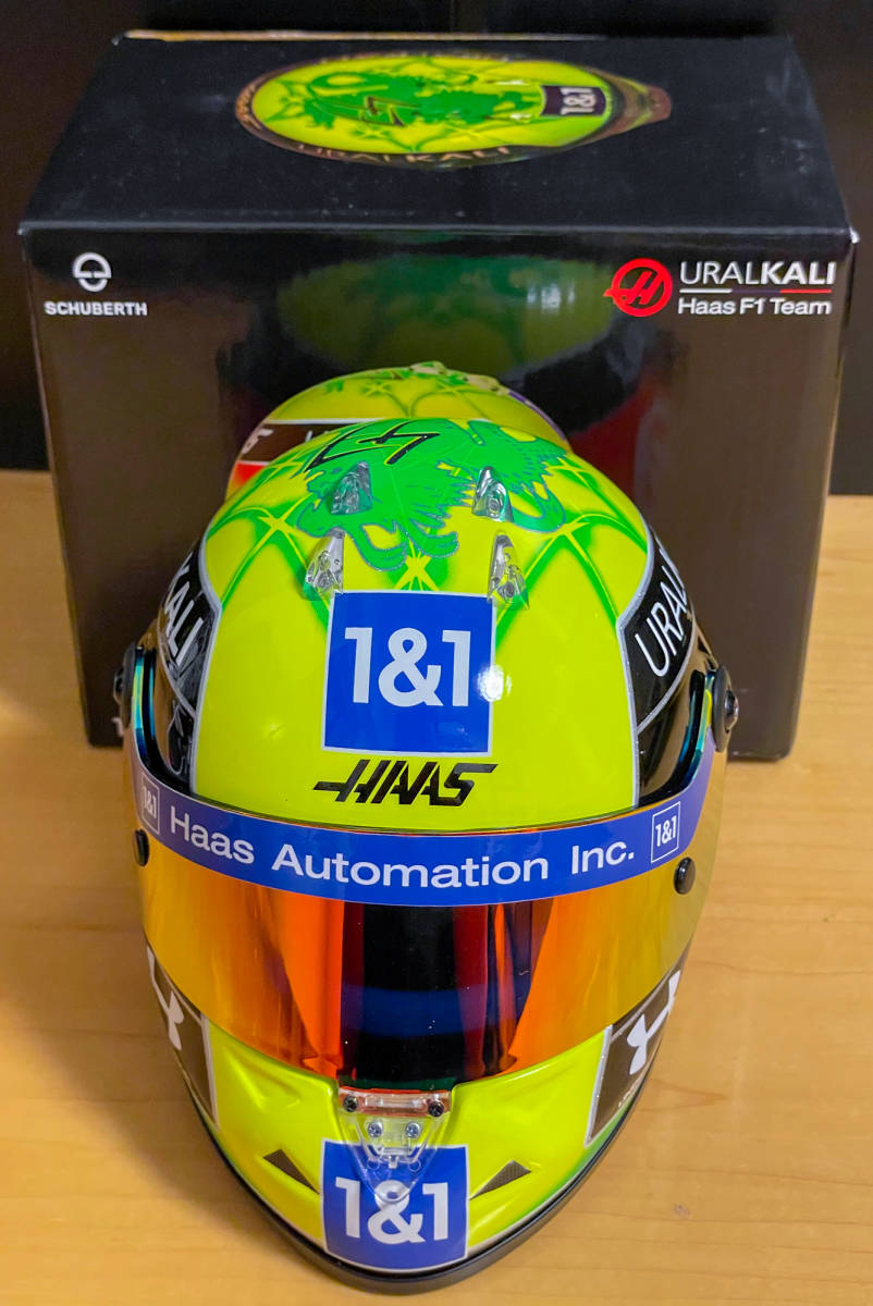 ★M.シューマッハ 1/2ヘルメット★1996スペインGP優勝モデル★フェラーリ M シューマッハ 1⁄2 ヘルメット 1996 スペインGP フェラーリ移籍後初