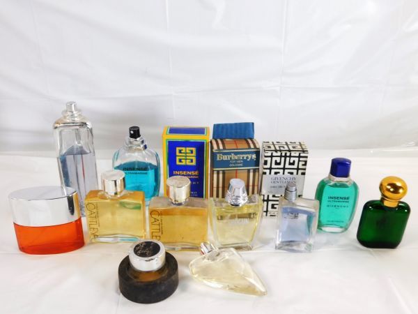 78☆ブランド香水 メンズ？ 14点 まとめて ジバンシー バーバリー  