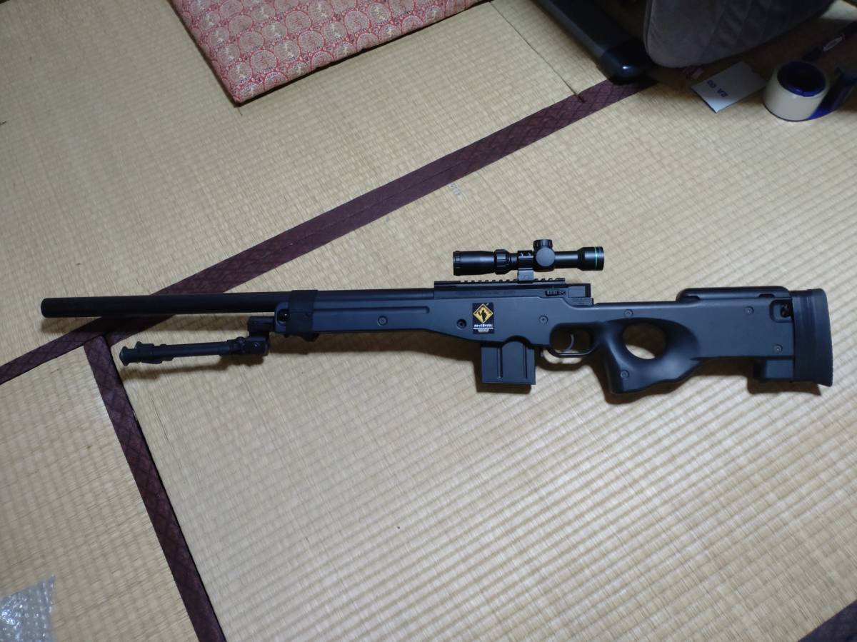 99 AW 5103 スナイパーライフル ブラック バイポッド付き 99 AW 5103 スナイパーライフル ブラック バイポッド付き 東京マルイ