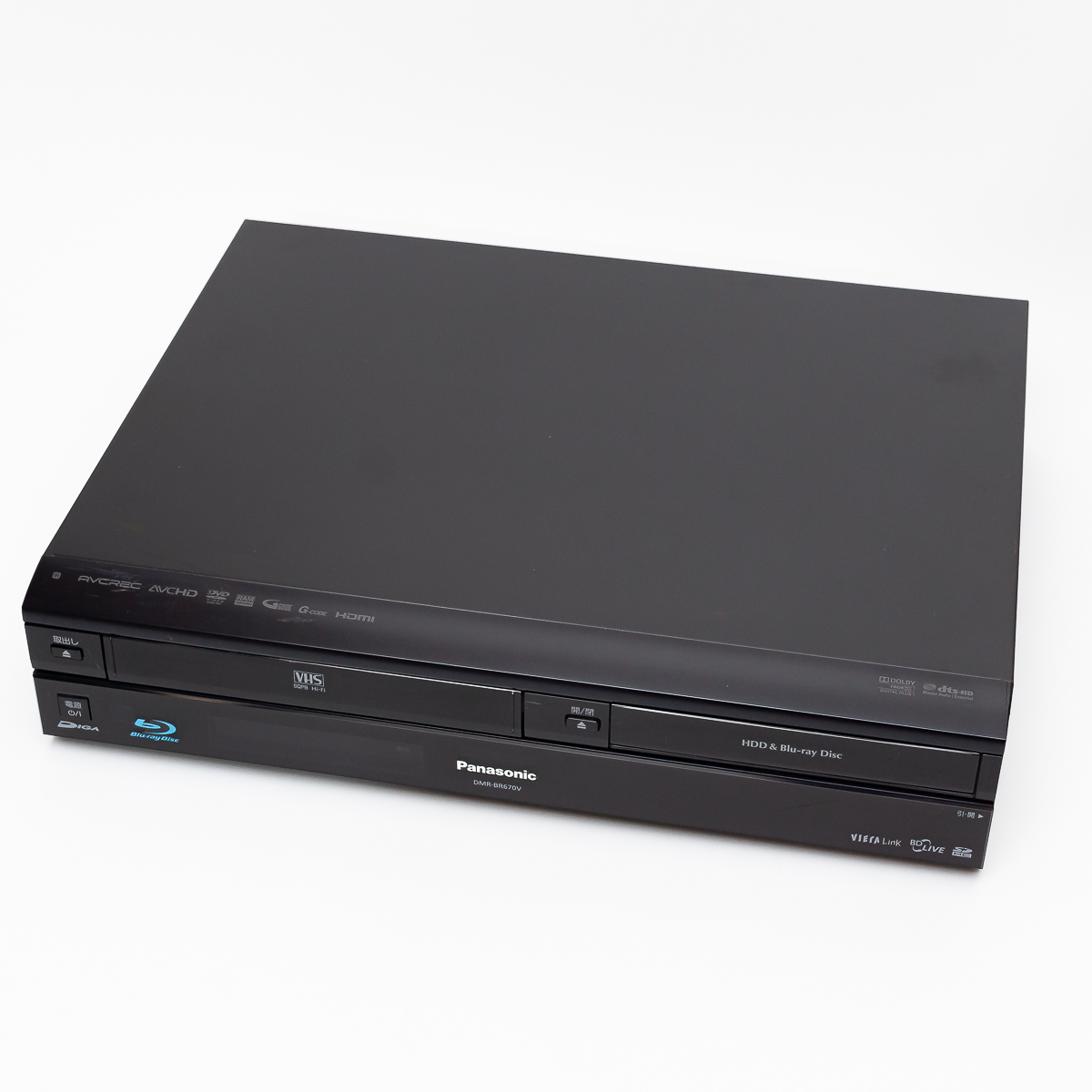 VHSビデオ一体型ブルーレイレコーダー【中古】ジャンク品 Panasonic 
