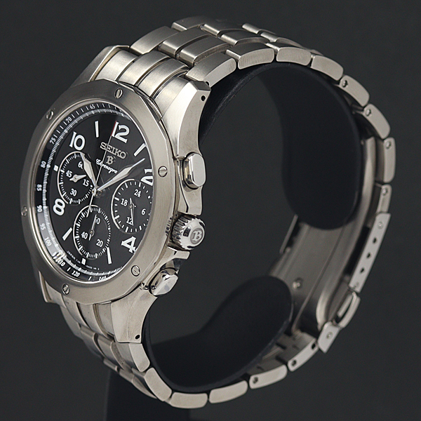1円 SEIKO セイコー ブライツ アドバン クロノグラフ メンズ クォーツ 