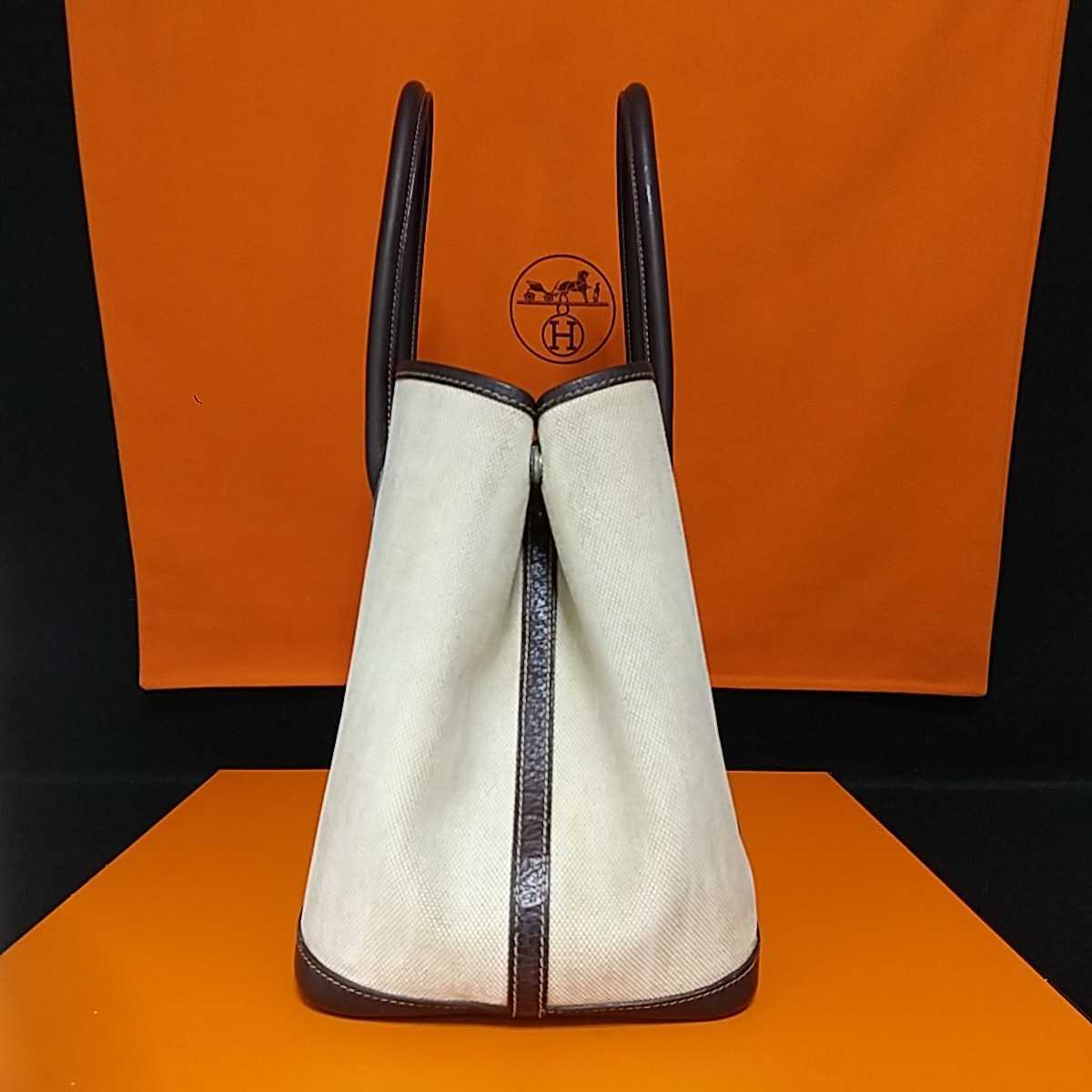 1円～♪美品♪本物♪ HERMES エルメス ガーデンパーティ PM ガーデン 