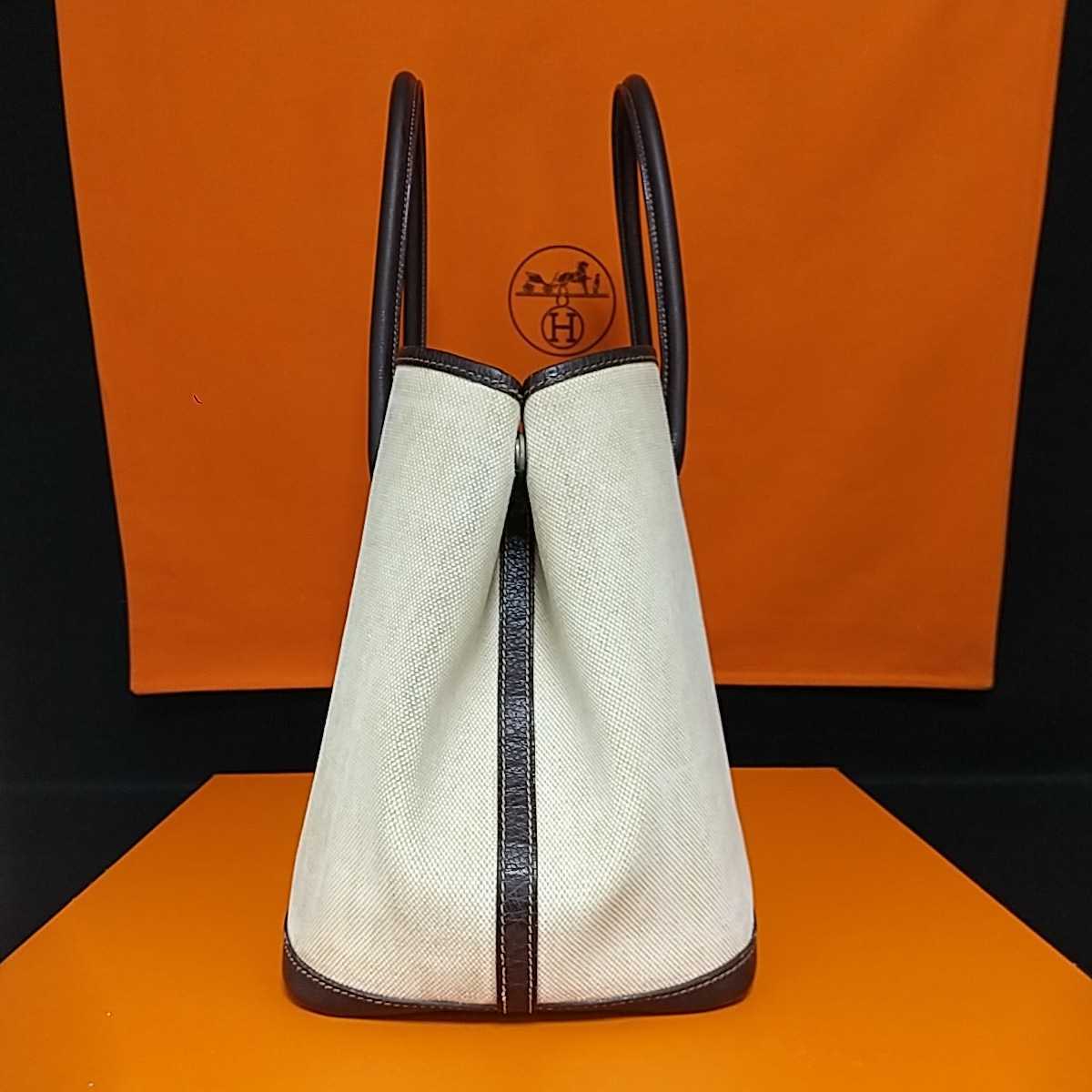 1円～♪美品♪本物♪ HERMES エルメス ガーデンパーティ PM ガーデン 