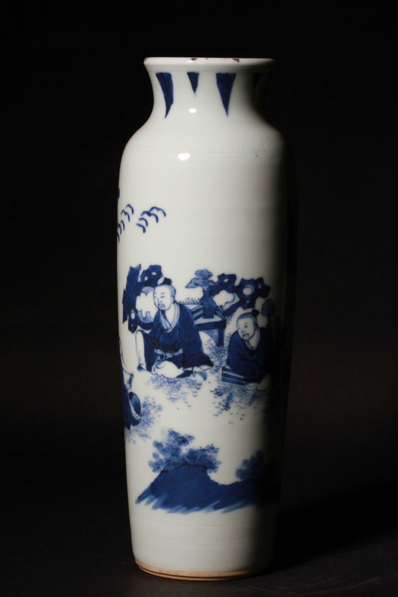 ♥織部 大きな 徳利 花瓶 花器 時代箱付き 骨董品 【公式通販】