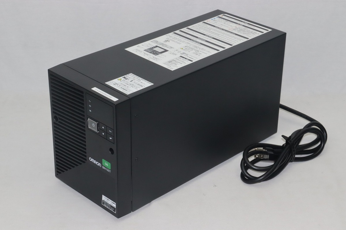 OMRON BN100T 無停電電源装置 UPS オムロン 中古 O9846135 周辺機器