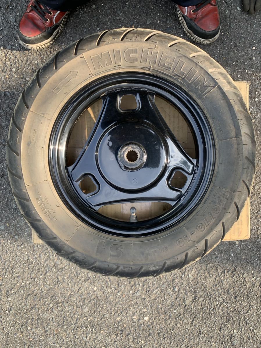 スズキ アドレスV125G CF4EA リアホイール 鍛造アルミホイール前後