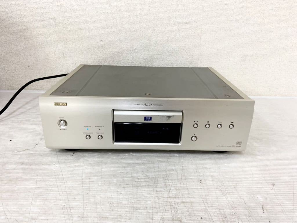 数量限定，新作登場 R021507 DENON DCD-1650AE SACDプレーヤー 通電OK 音出し確認済み 本体のみ(DENON)｜売買されたオークション情報、yahooの商品情報をアーカイブ公開 - オークファン DENON
