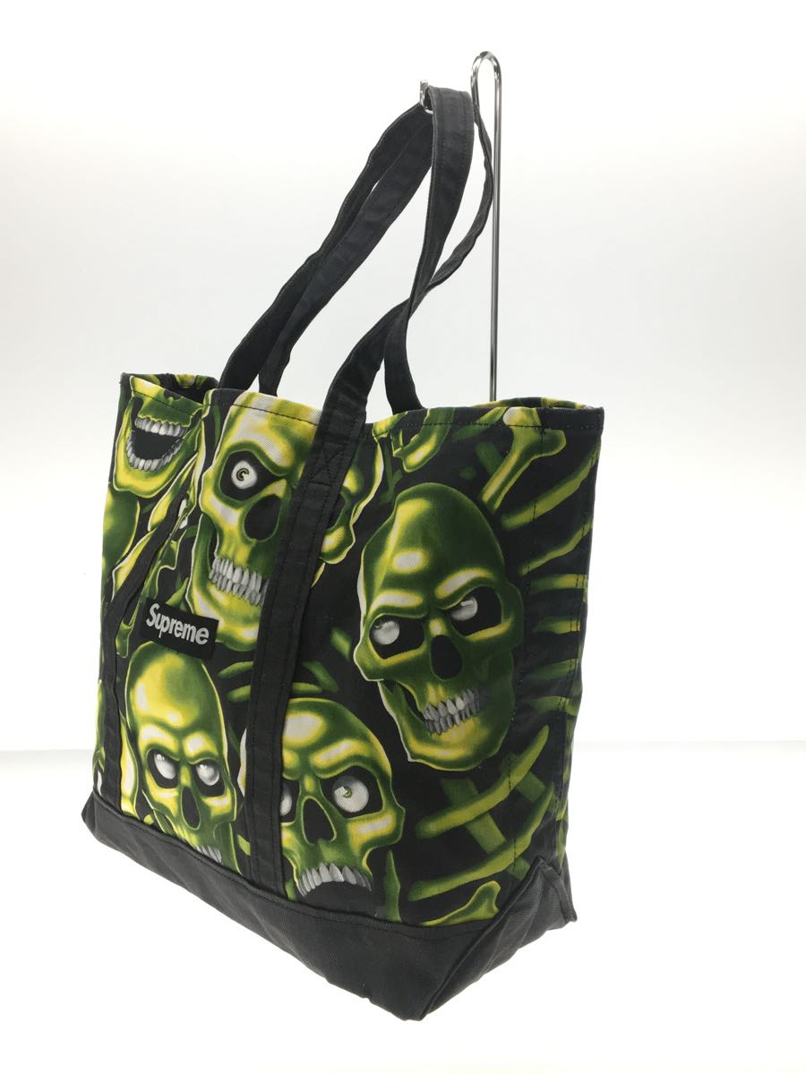 Supreme Tote Bag Logo シュプリーム Box Size Pile Denim Skull 18SS