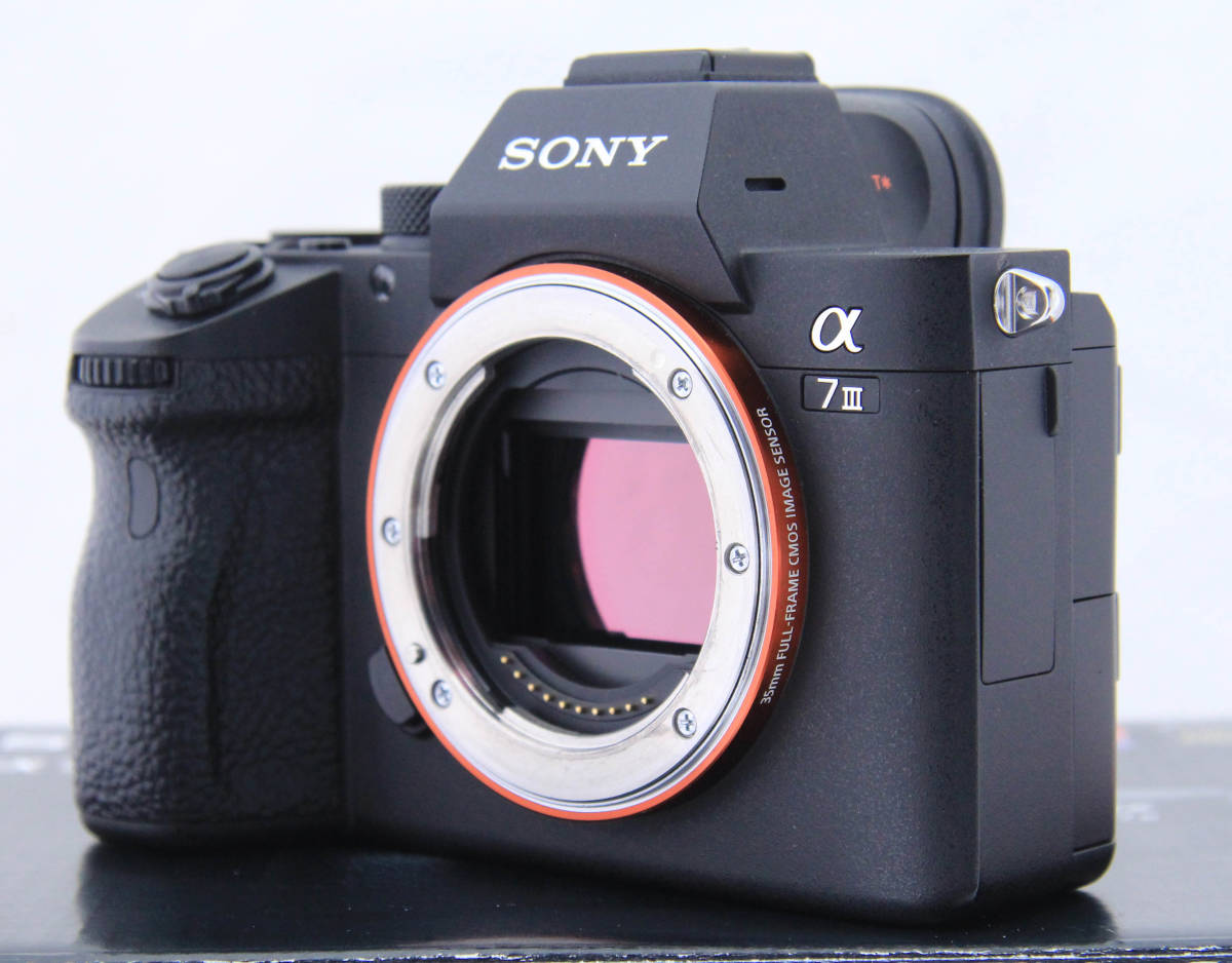 ミラーレス一眼☆ソニー SONY α7Ⅲ α7M3 ILCE-7M3 極上美品 元箱一式 
