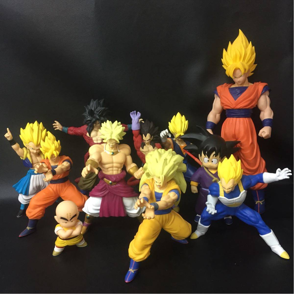 ソフビ人形 ドラゴンボール まとめて11点セット 孫悟空 ブロリー 