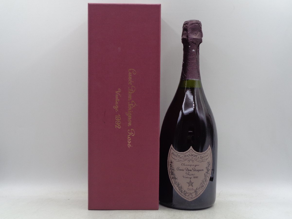 【同梱OK商品】Dom Perignon 1992 ドンペリニヨン ロゼ シャンパン 箱入 未開封 古酒 750ml 12，5% X96446