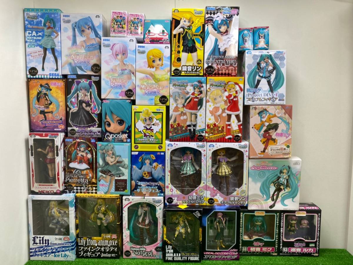 初音ミク 鏡音リン 巡音ルカ LiLy フィギュア ボカロ グッズ まとめ売り 初音ミク 鏡音リン 巡音ルカ LiLy フィギュア ボカロ グッズ まとめ