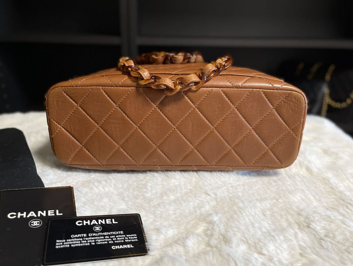 レア品 超美品 シャネル CHANEL マトラッセ ショルダーチェーンバッグ 