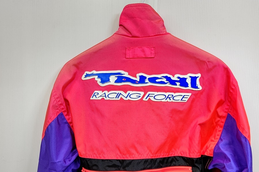 徳山)RS TAICHI RACING FORCE ジャケット Lサイズ レッド 中古 4900 