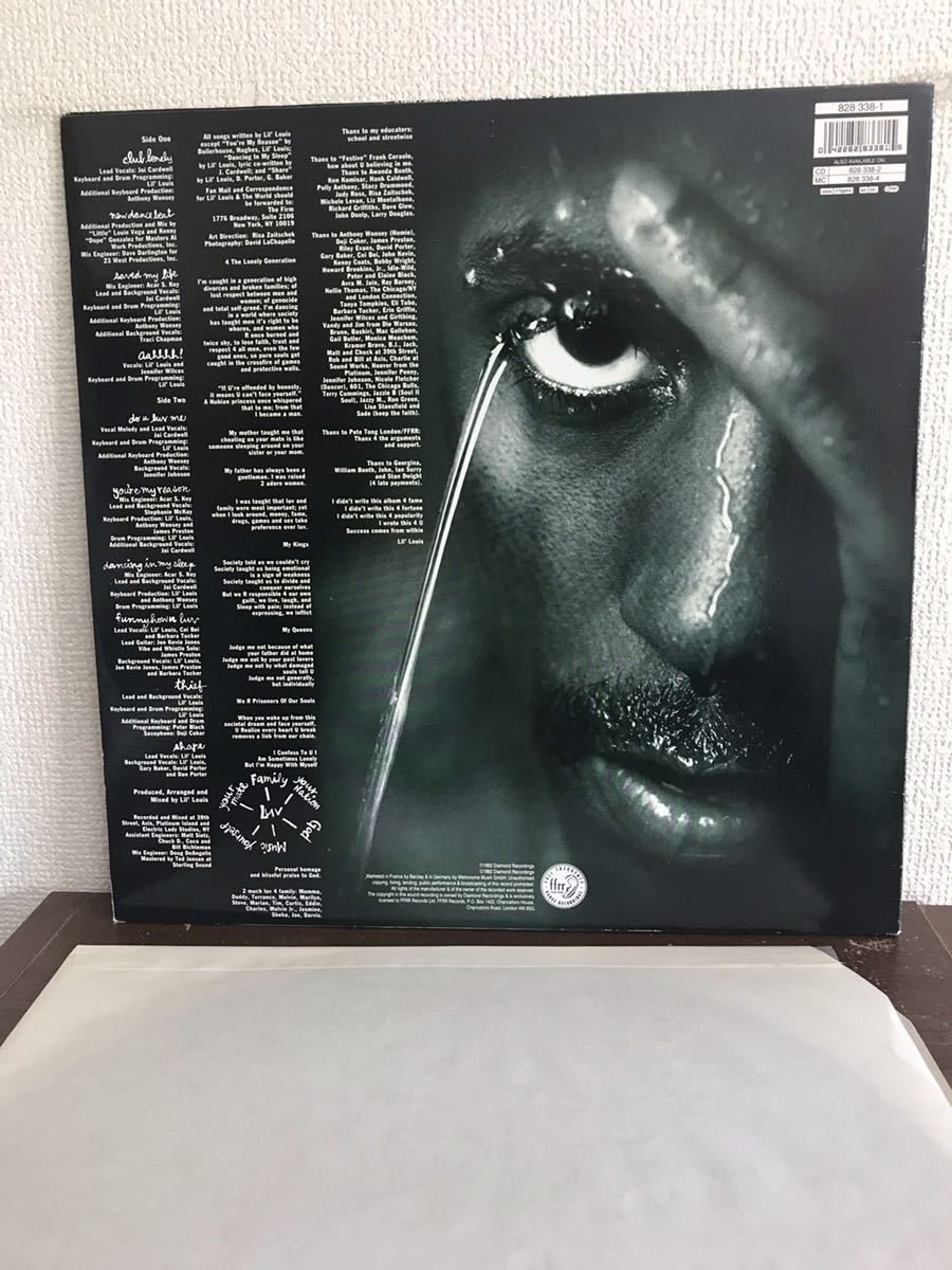 LIL’ LOUIS & THE WORLD JOURNEY WITH THE LONELY UK盤 LP レコード 90’s HOUSE GROOVE リル・ルイス レコード Ru0026B、ソウル