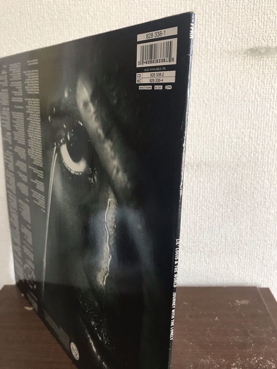 LIL’ LOUIS & THE WORLD JOURNEY WITH THE LONELY UK盤 LP レコード 90’s HOUSE GROOVE リル・ルイス レコード Ru0026B、ソウル