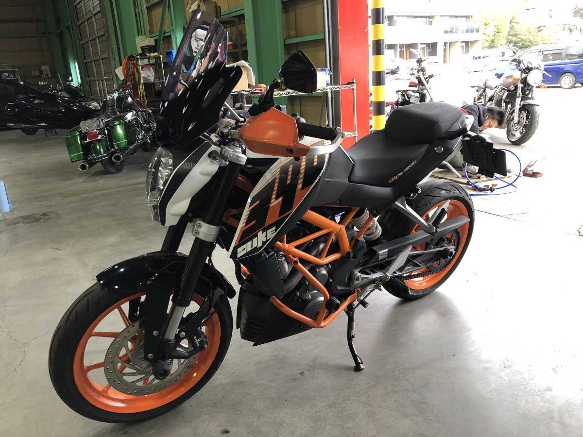 格安 KTM DUKE390 デューク セル始動 ABS付 8061km 平成26年式(KTM 