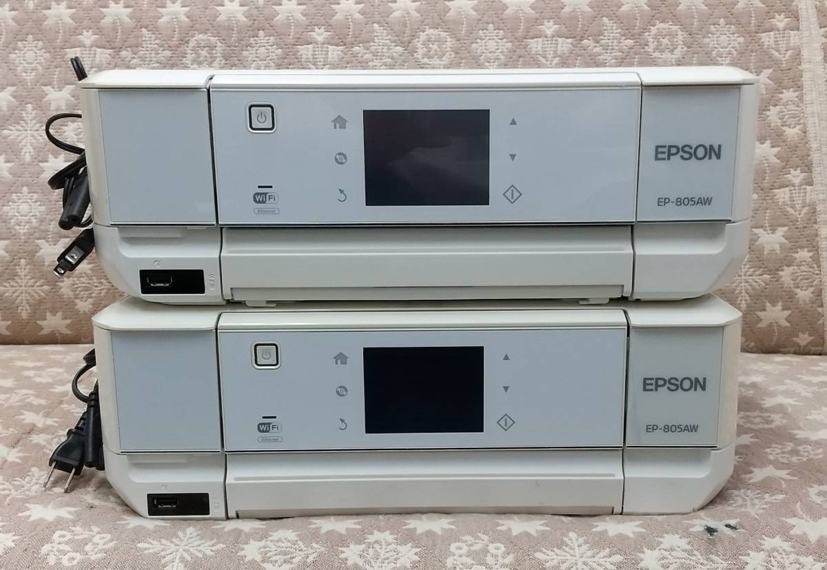 エプソン インクジェットプリンター EP-805AR 2台セット ジャンク品