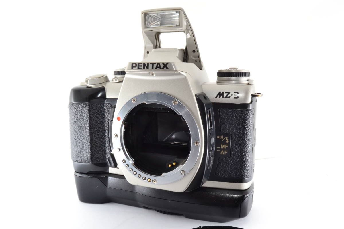 PENTAX MZ-3 バッテリーグリップFG付　美品　動作品 ☆良品☆ ペンタックス PENTAX MZ-3 シルバー + PENTAX FG バッテリー