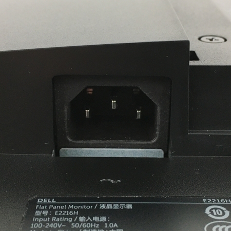 DELL E2216H 液晶 モニター 21.5型 ディスプレイ 中古 Y6256004