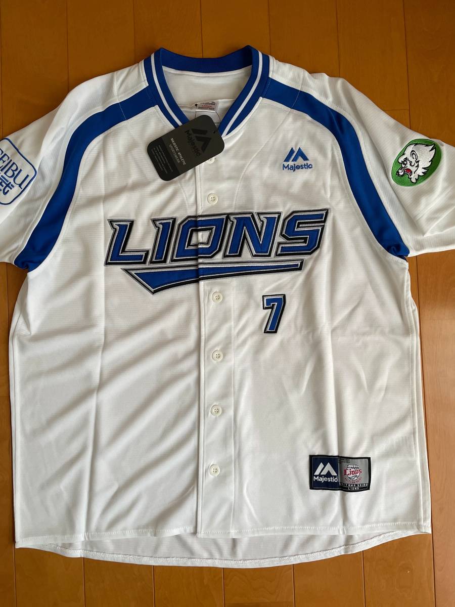 西武ライオンズ 松井稼頭央 直筆サイン入りユニフォーム ライオンズ