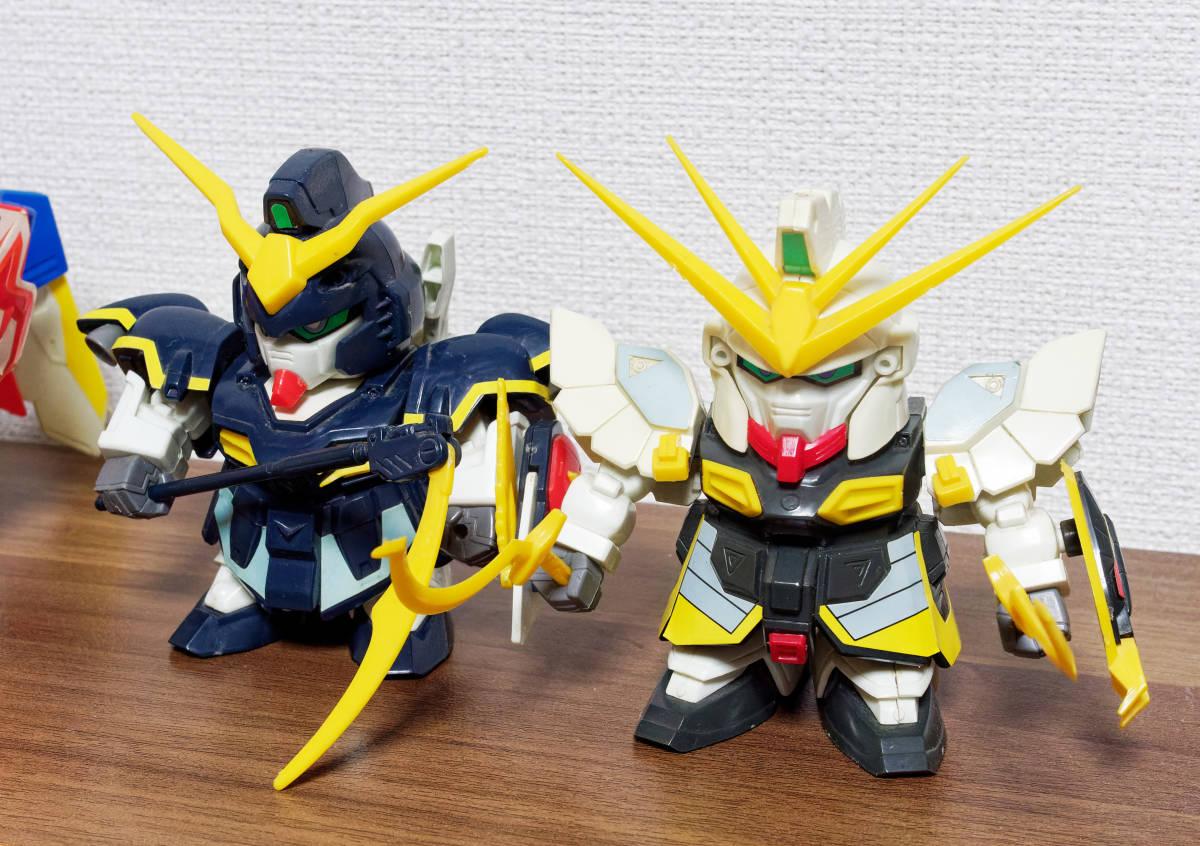 ジャンク】元祖SDガンダム ウイングガンダム/ガンダムデスサイズ 