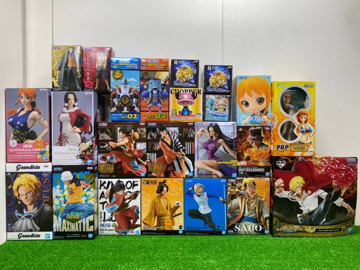 19 ONEPIECE フィギュア まとめ売り 一番くじ ワーコレ Qposket P.O.P 