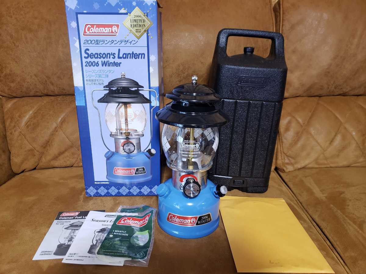 【新品、未使用品】コールマン シーズンズランタン 2006 Winter コールマン シーズンズランタン 2006 Winter 限定品 未使用 【公式通販】