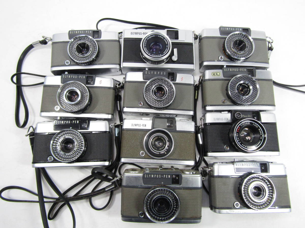 S-833 コンパクトカメラ Olympus PEN ペンシリーズ 11点 まとめセット