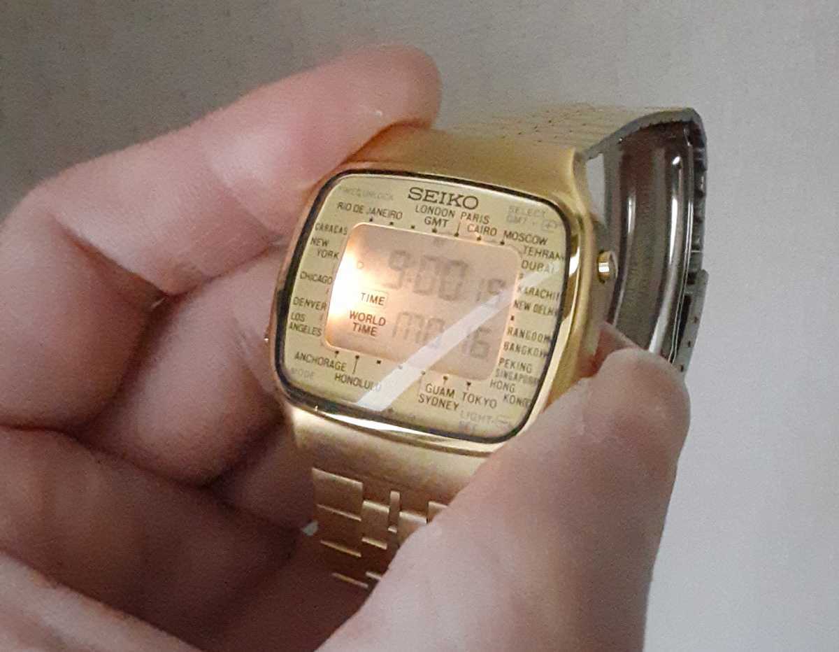ジャンク デッドストック SEIKO セイコー ワールドタイム アトラス
