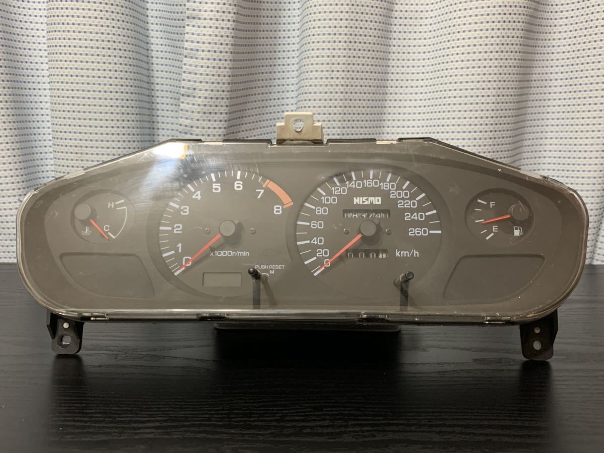 NISSAN/日産/シルビアS14/前期 MT/スピードメーター/ニスモメーター 