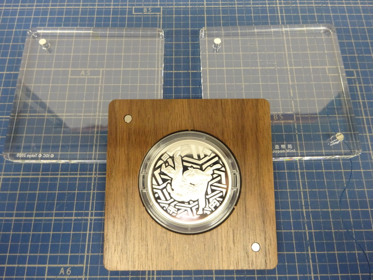 １円～　おたからや◆G0211-52　東京2020オリンピック競技大会記念　千円銀貨幣プルーフ貨幣セット　柔道