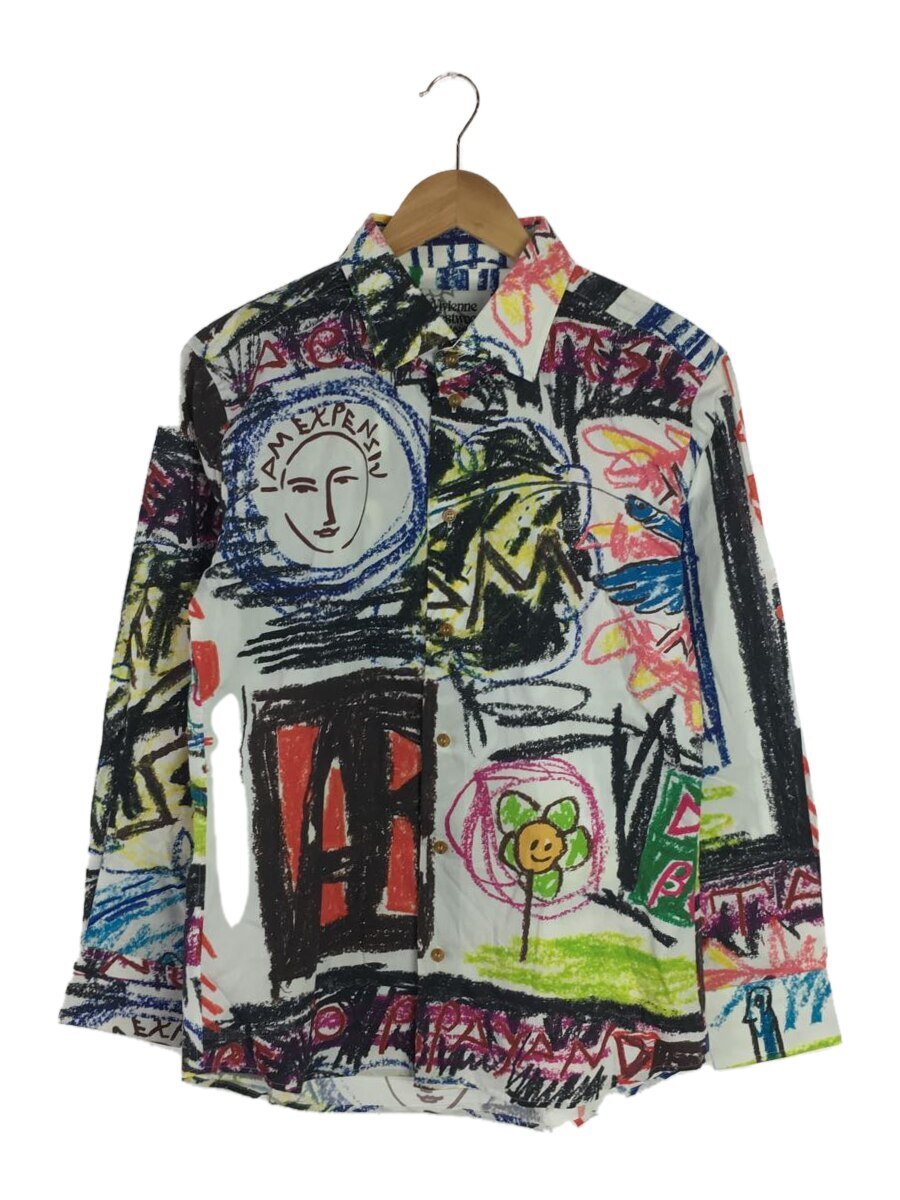 Vivienne Westwood MAN◆長袖シャツ/48/コットン/総柄/VW-WR-77010 Vivienne Westwood MAN MAN◇長袖シャツ&frasl;48 メンズファッション コットン