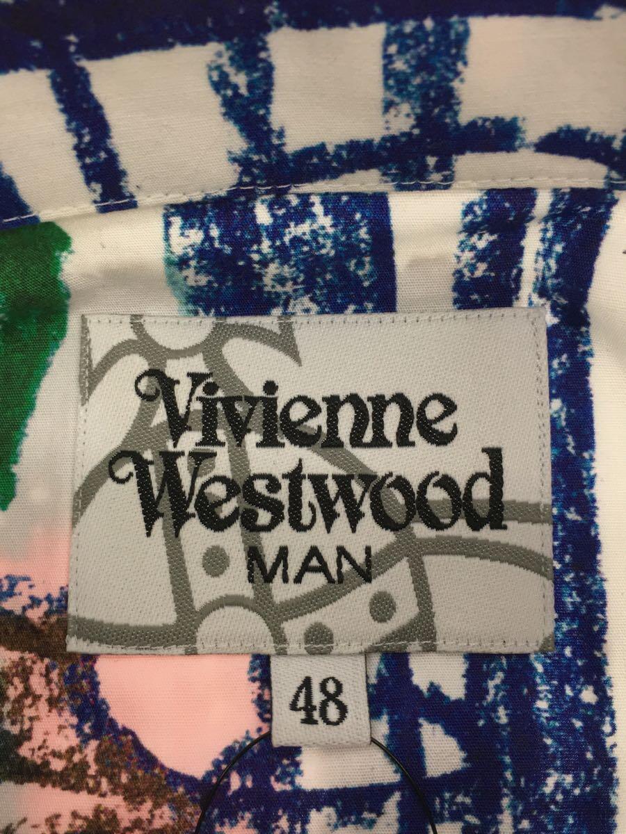 Vivienne Westwood MAN◆長袖シャツ/48/コットン/総柄/VW-WR-77010 Vivienne Westwood MAN MAN◇長袖シャツ&frasl;48 メンズファッション コットン
